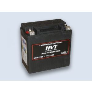 HVT-08 Batterie 12V 12AH (c20) 250 A (EN), YTX14-BS, 65948-00