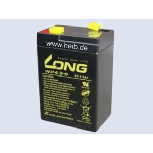 Long Bleiakku 6V 4,5Ah WP 4.5-6