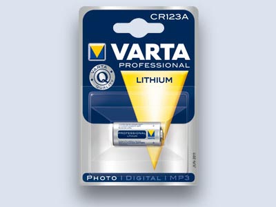 Varta Photobatterie CR123A