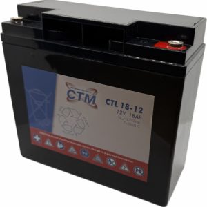 CTM CTL18-12 - 12V 18Ah ( CTL18-12 ) PB Akku VRLA