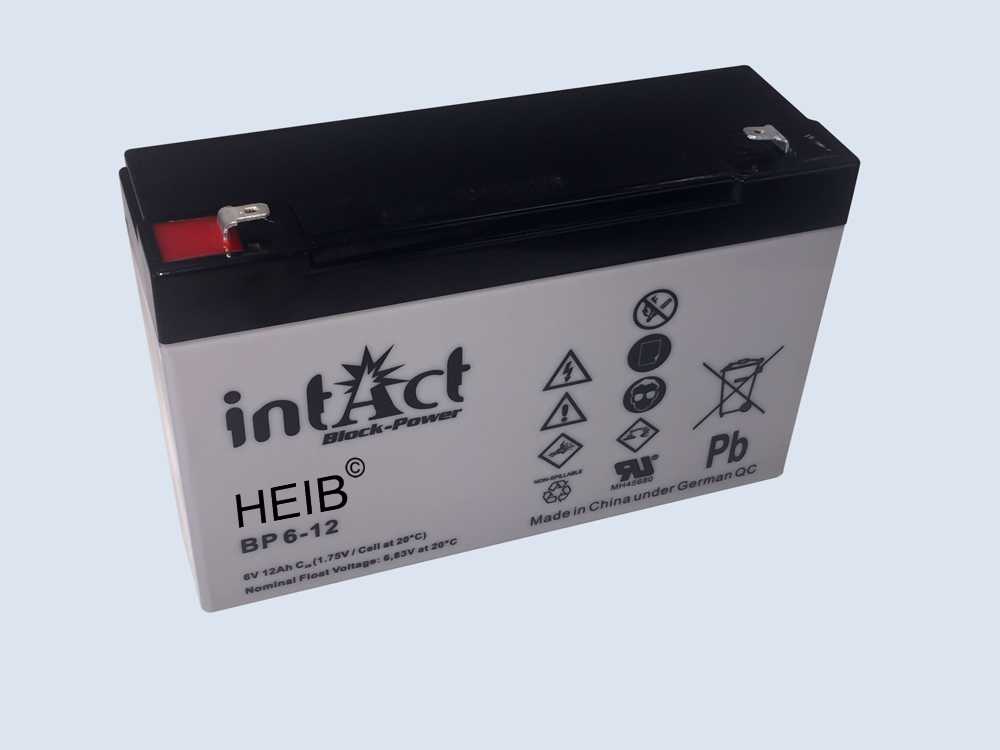 Intact Block-Power Batterie BP6-12