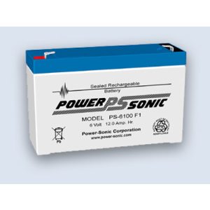 Power-Sonic 6V 10Ah Blei-Vlies Akku AGM PS-6100 VdS