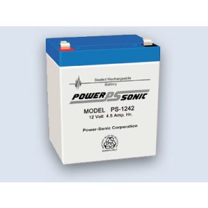 Power-Sonic 12V 4,5Ah Blei-Vlies Akku AGM PS-1242