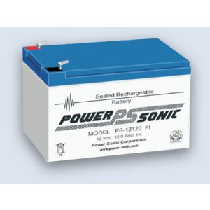 Power-Sonic 12V 12Ah Blei-Vlies Akku AGM PS-12120 VdS