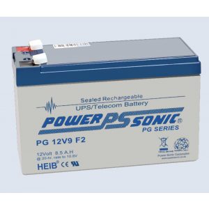 Power-Sonic PG12V9 12V 8,5Ah Blei-Vlies Akku AGM