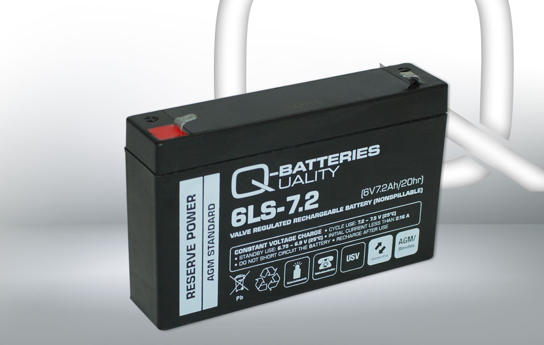 Q-Batteries 6LS-7.2