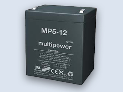 Multipower MP5,4-12 12V 5,4Ah Größe wie 12V 5Ah Akku Kinderfahrzeuge E-Scooter 